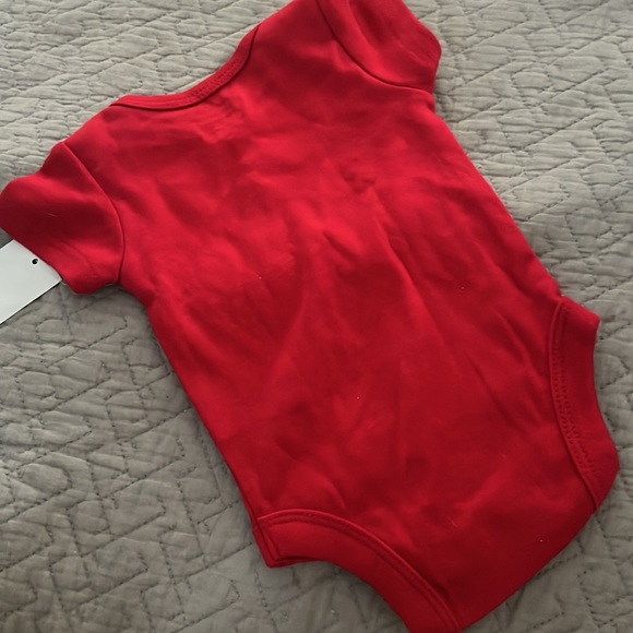 Newborn Boys “I would Flex But I Don’t Want to Rip Another Tee” one piece NWT - Picture 3 of 3